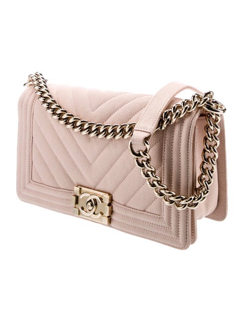 Chanel Medium Chevron Boy Bag