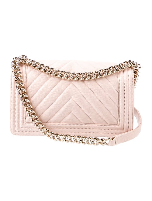 Chanel Medium Chevron Boy Bag