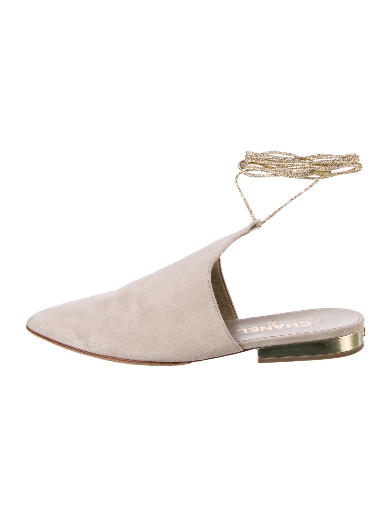 Chanel 2015 Interlocking CC Logo Mules