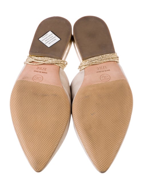 Chanel 2015 Interlocking CC Logo Mules