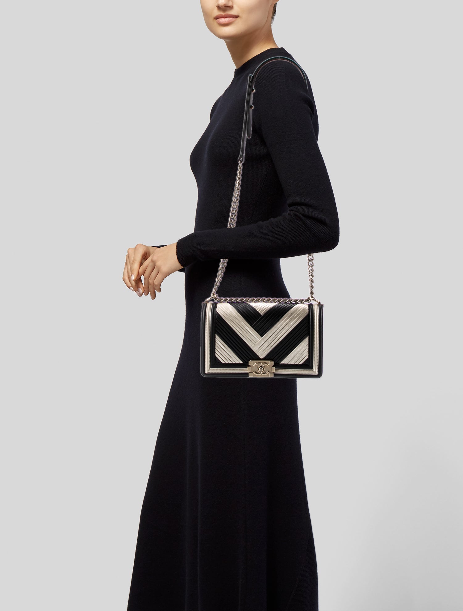 Chanel Medium Boy In Rome Boy Bag