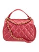 Chanel Quilted Top Handle Flap