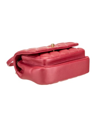 Chanel Quilted Top Handle Flap