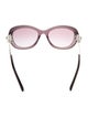 Chanel Interlocking CC Logo Cat-Eye Sunglasses