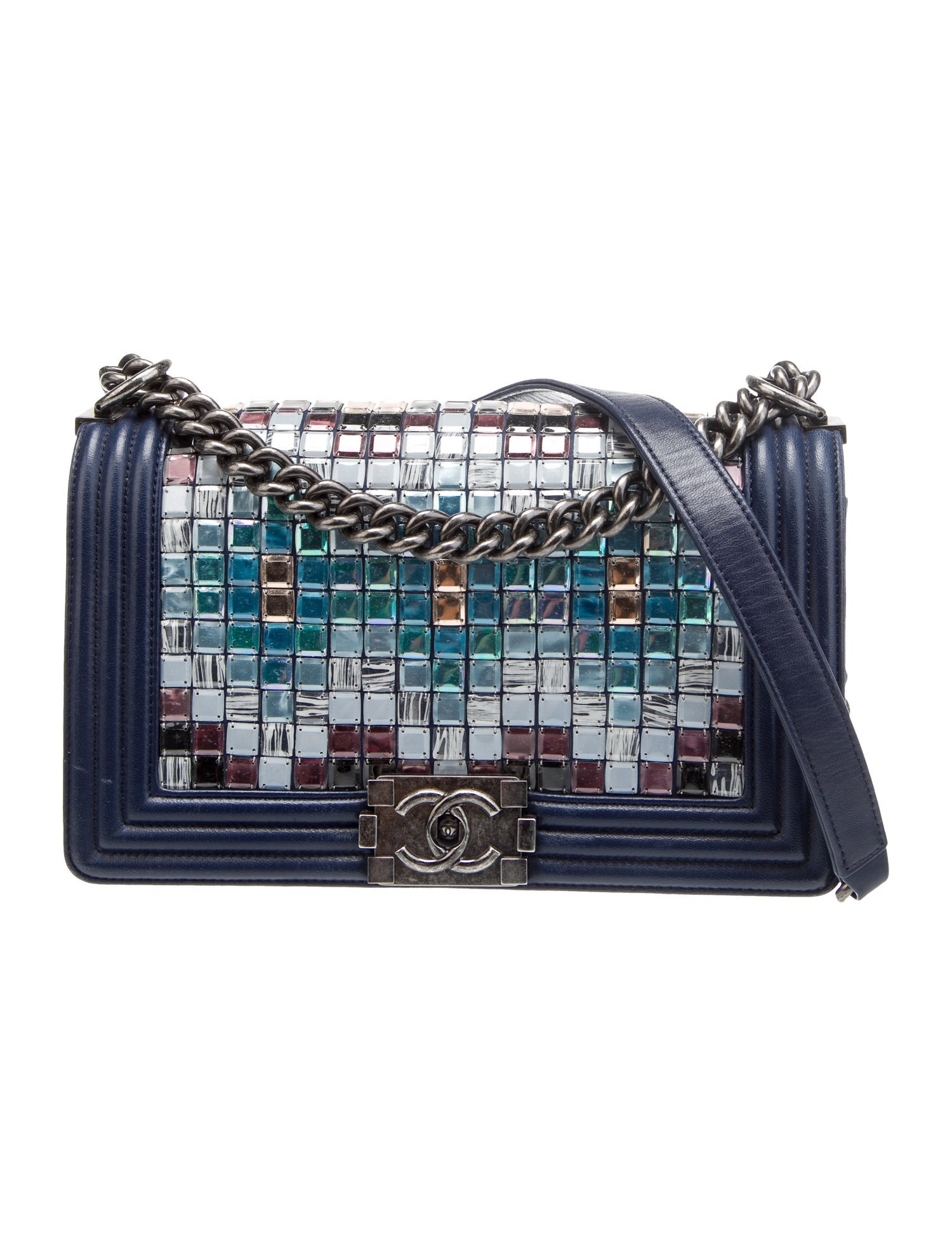 Chanel Medium Brasserie Mosaic Boy Flap Bag