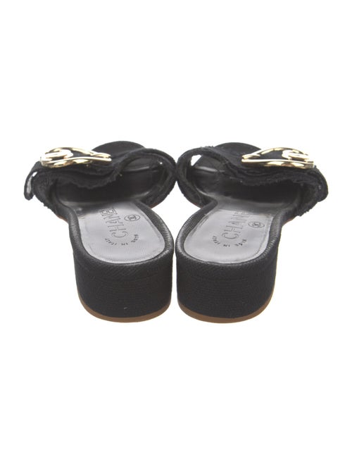 Chanel 2009 Interlocking CC Logo Slides