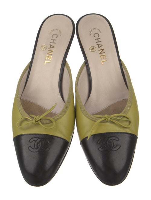 Chanel 2013 Interlocking CC Logo Mules