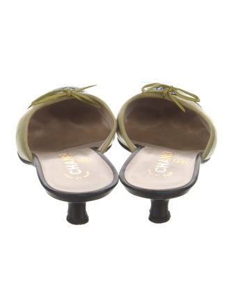 Chanel 2013 Interlocking CC Logo Mules