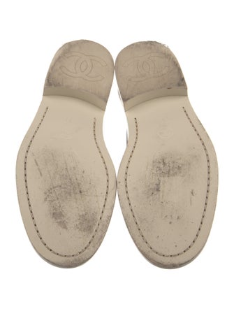 Chanel 2023 Interlocking CC Logo Loafers