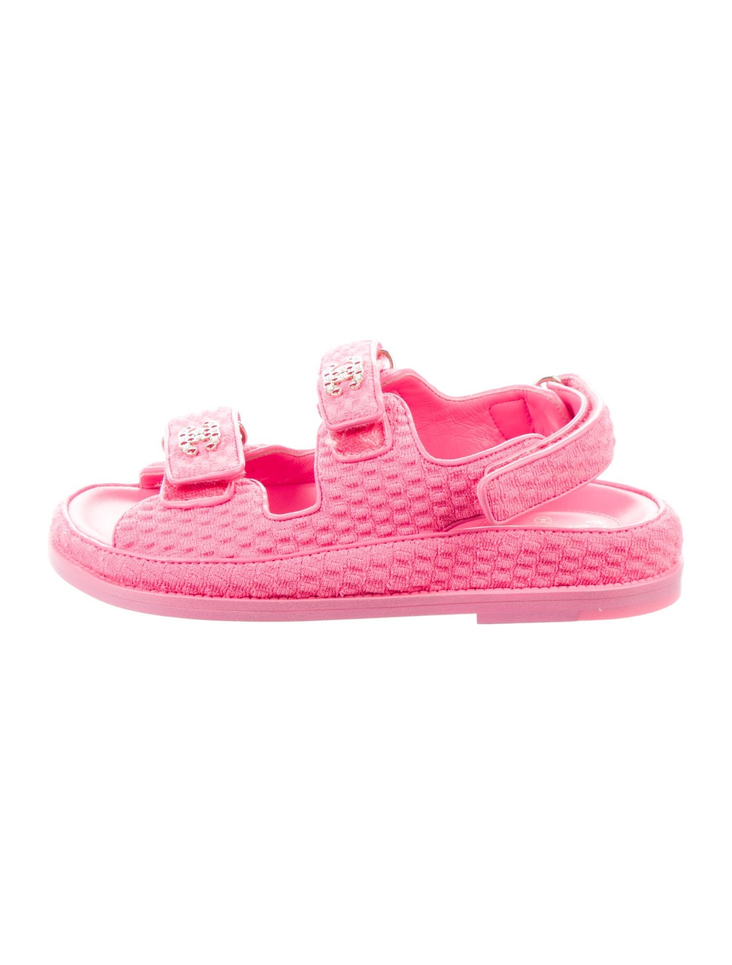 Chanel 2022 Interlocking CC Logo Espadrilles