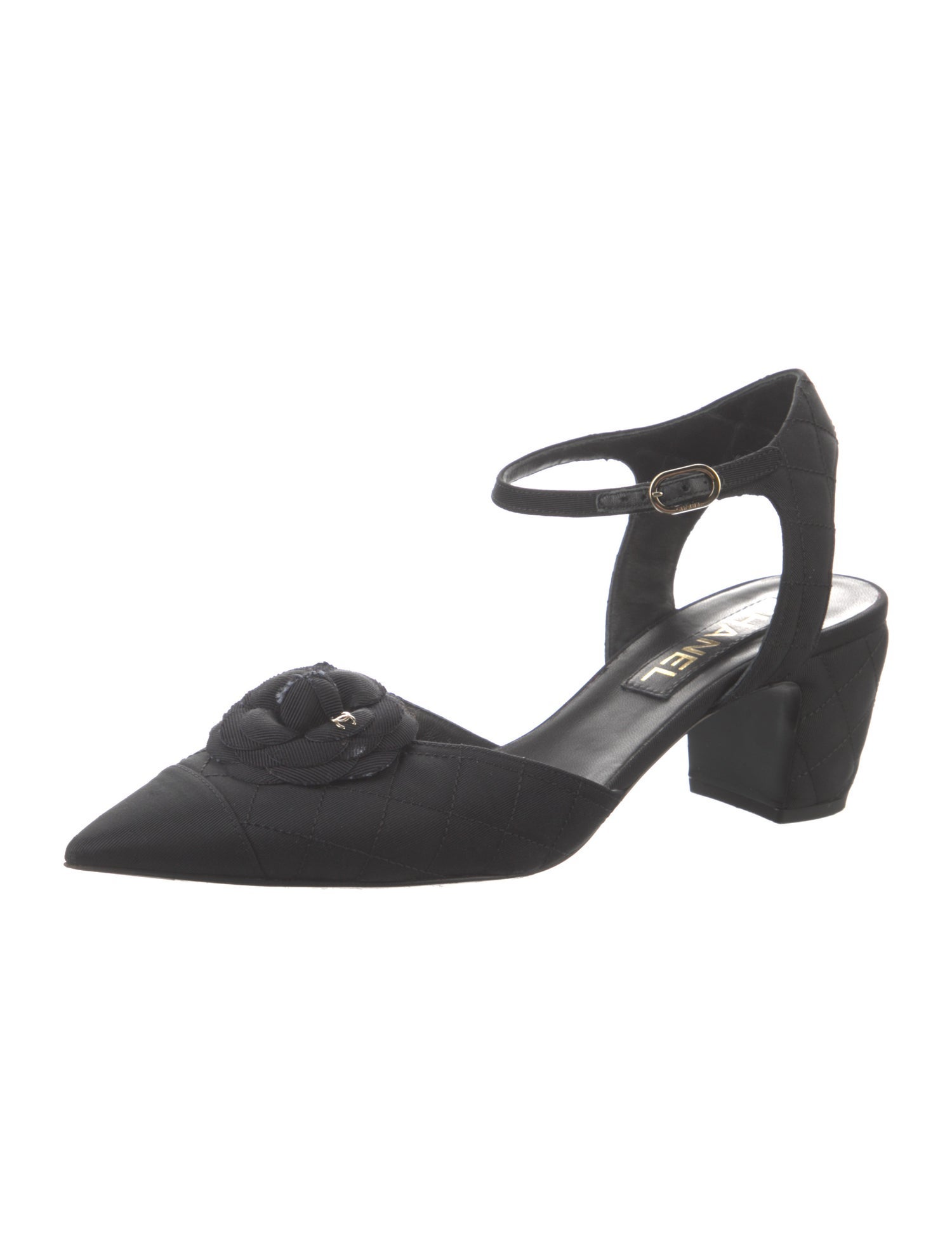 Chanel 2021 Interlocking CC Logo D'Orsay Pumps