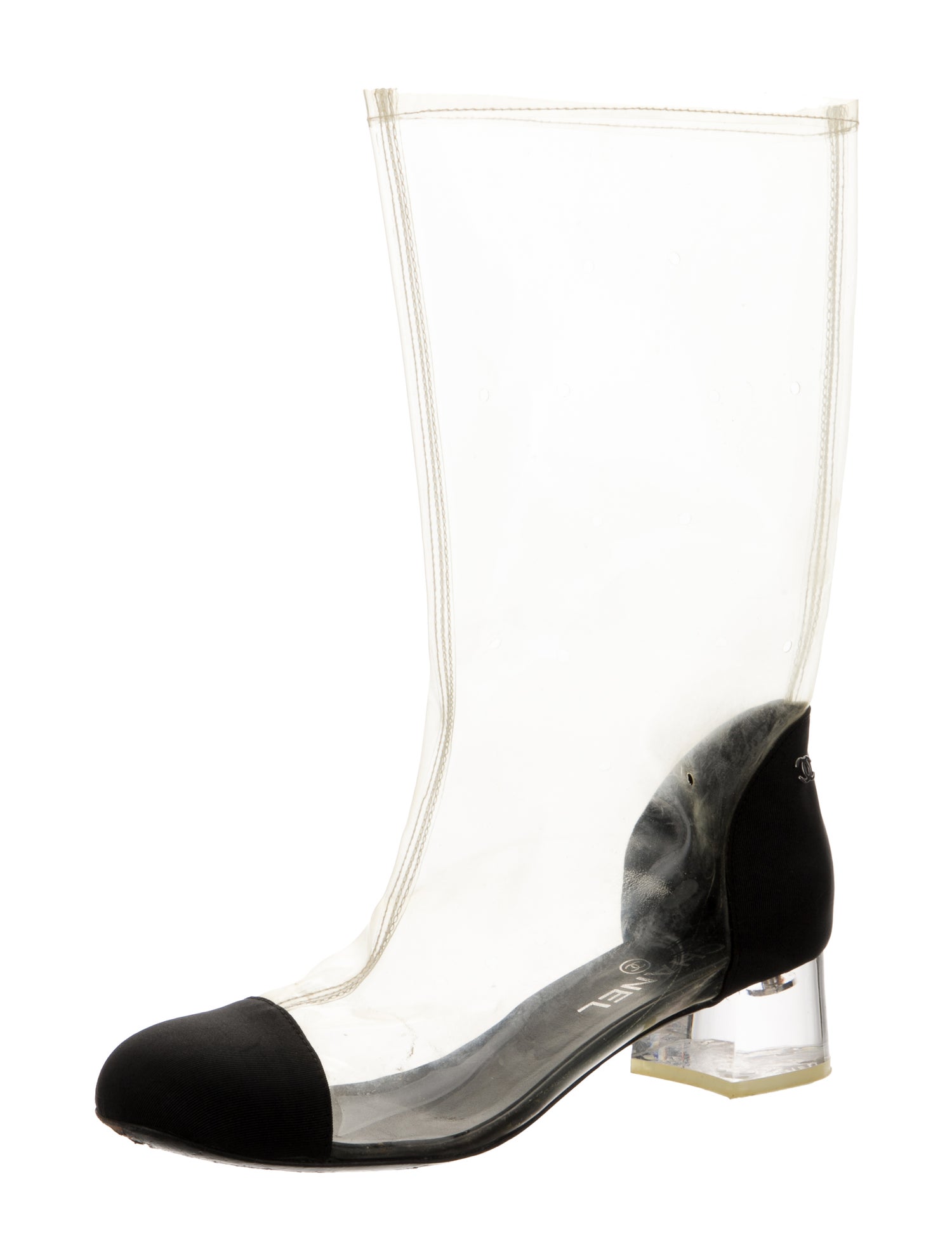 Chanel 2018 Interlocking CC Logo Boots