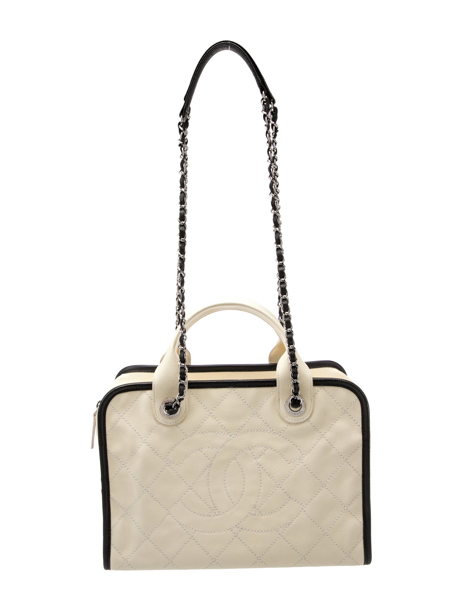 Chanel Large Deauville Bowling Bag