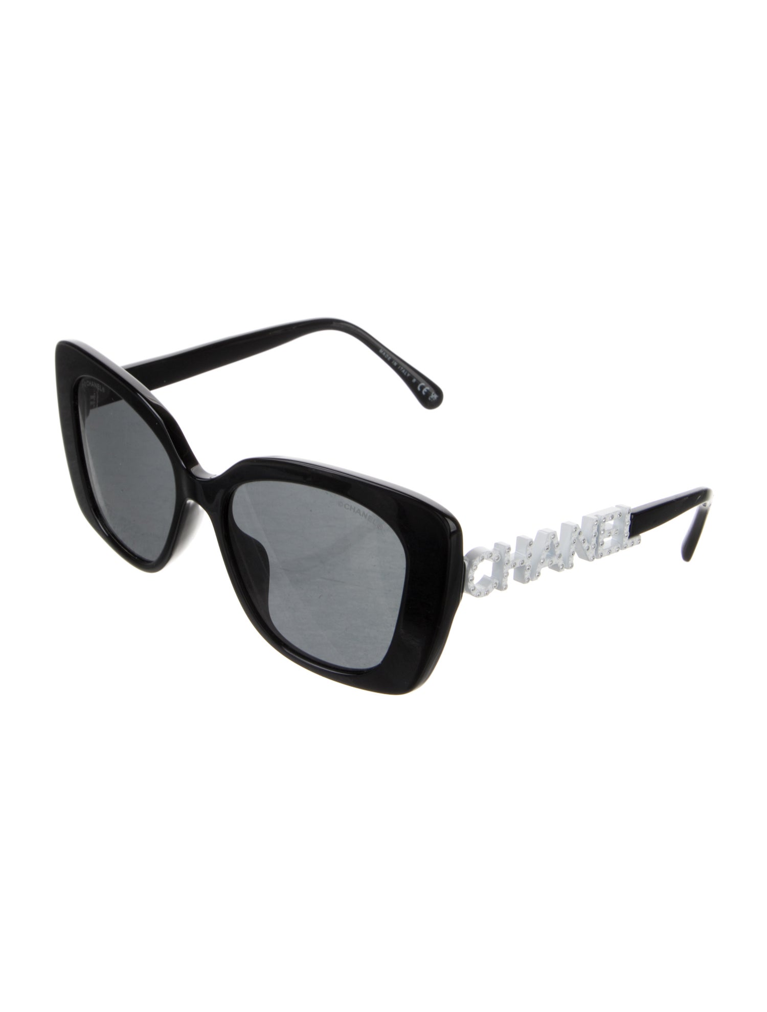 Chanel Interlocking CC Logo Oversize Sunglasses