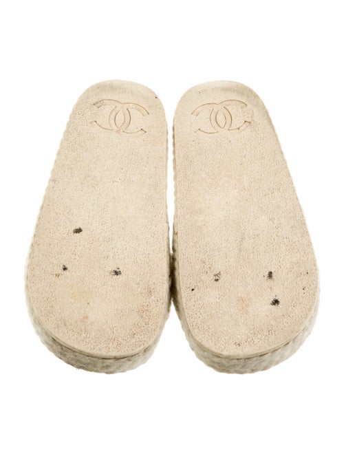 Chanel 2022 Interlocking CC Logo Espadrilles