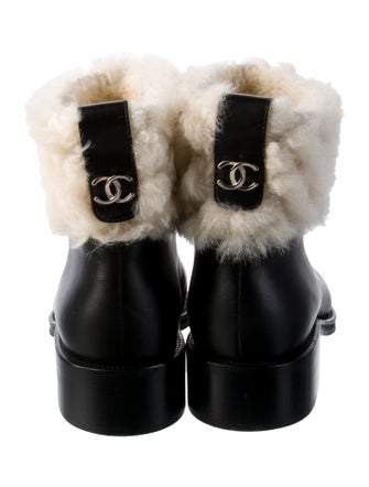 Chanel 2022 Interlocking CC Logo Boots