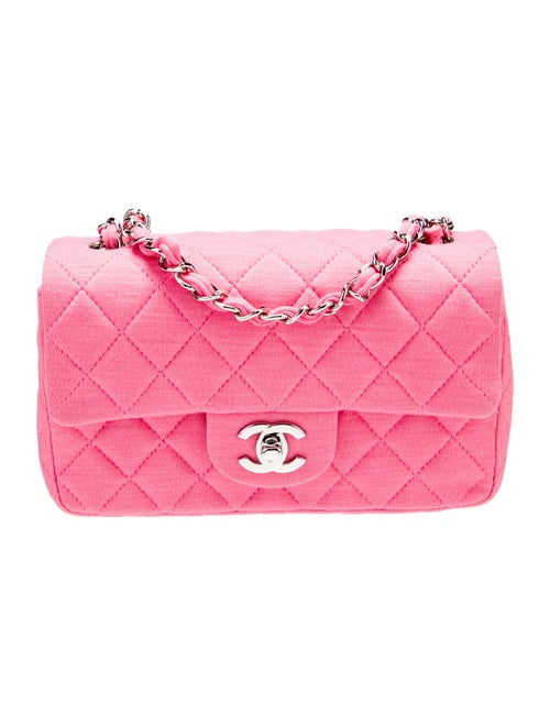 Chanel Classic Rectangular Mini Jersey Flap Bag
