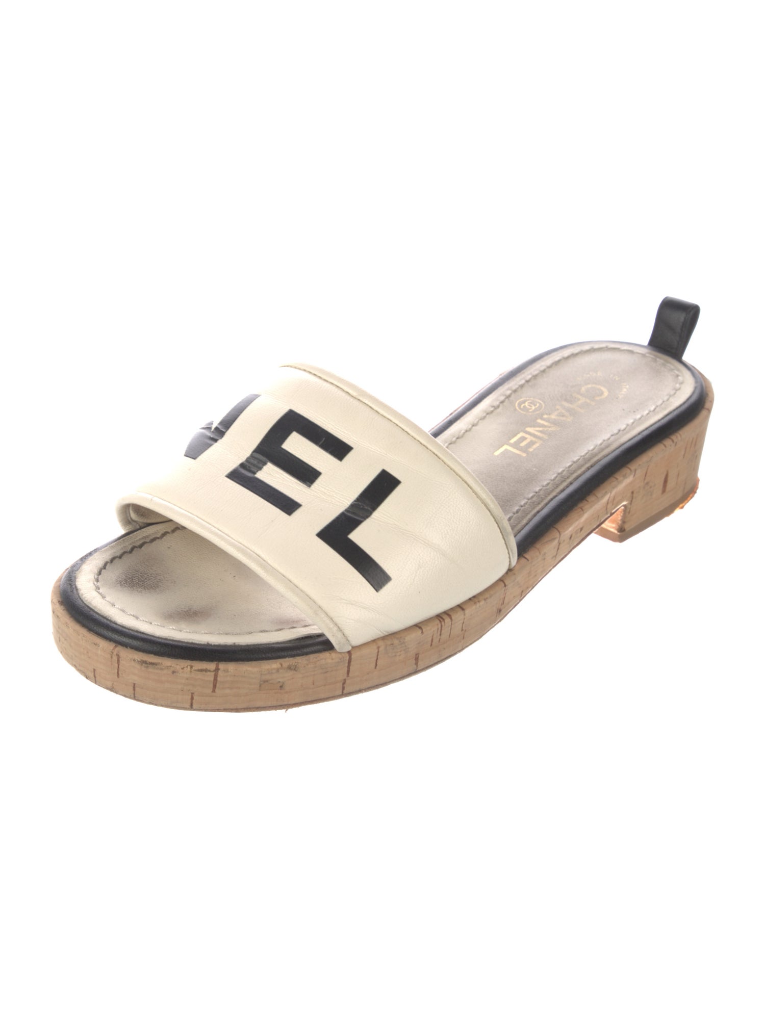 Chanel 2019 Lambskin Slides