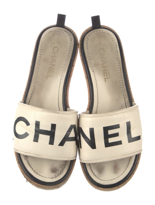 Chanel 2019 Lambskin Slides