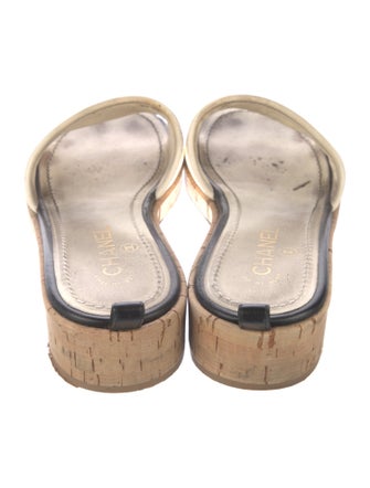 Chanel 2019 Lambskin Slides