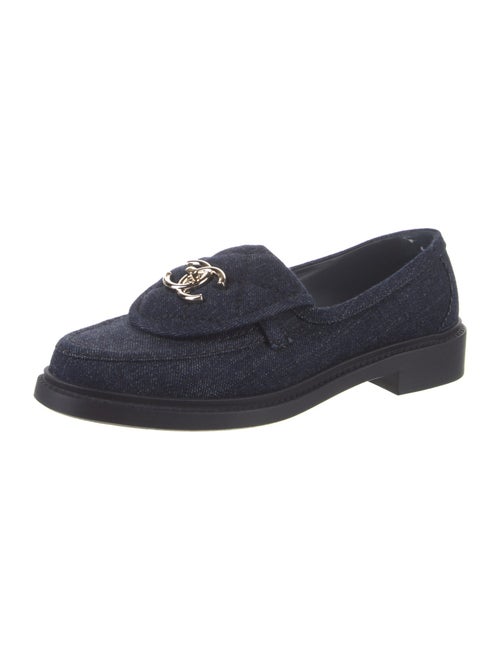Chanel 2024 Interlocking CC Logo Loafers