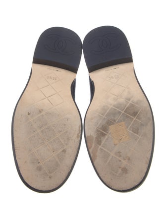 Chanel 2024 Interlocking CC Logo Loafers