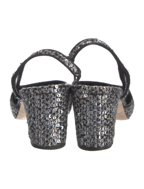 Chanel 2020 Interlocking CC Logo Slingback Pumps