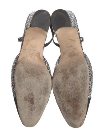 Chanel 2020 Interlocking CC Logo Slingback Pumps