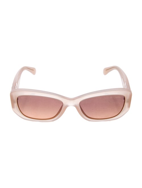 Chanel Interlocking CC Logo Square Sunglasses