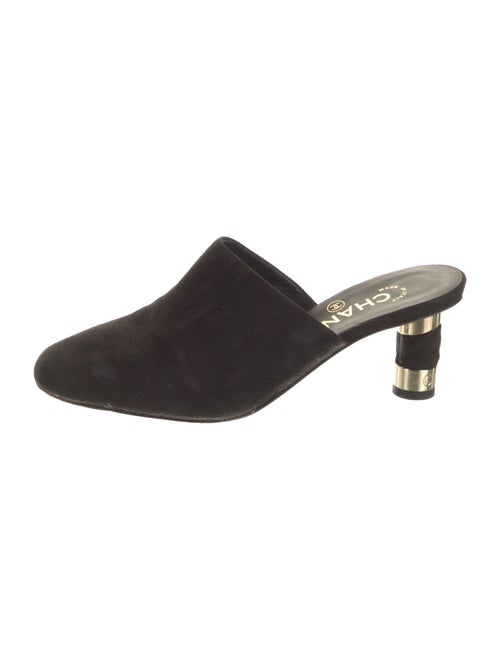 Chanel Suede Mules