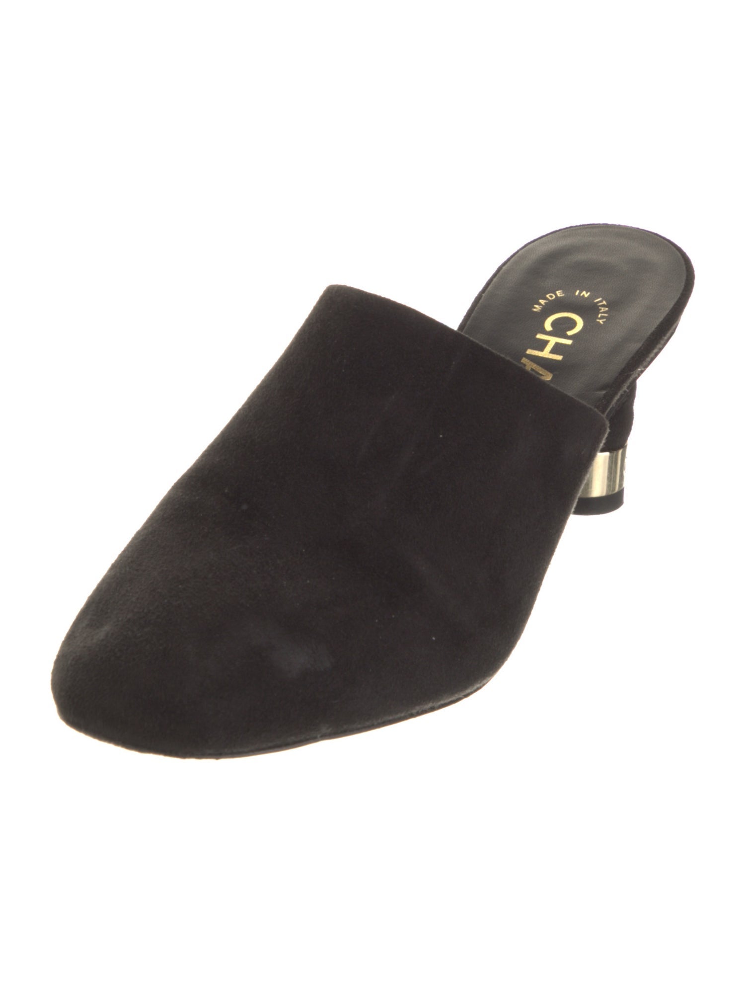 Chanel Suede Mules