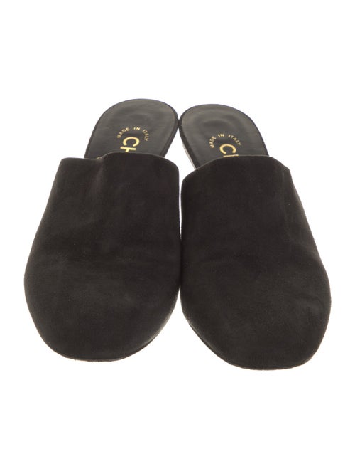 Chanel Suede Mules
