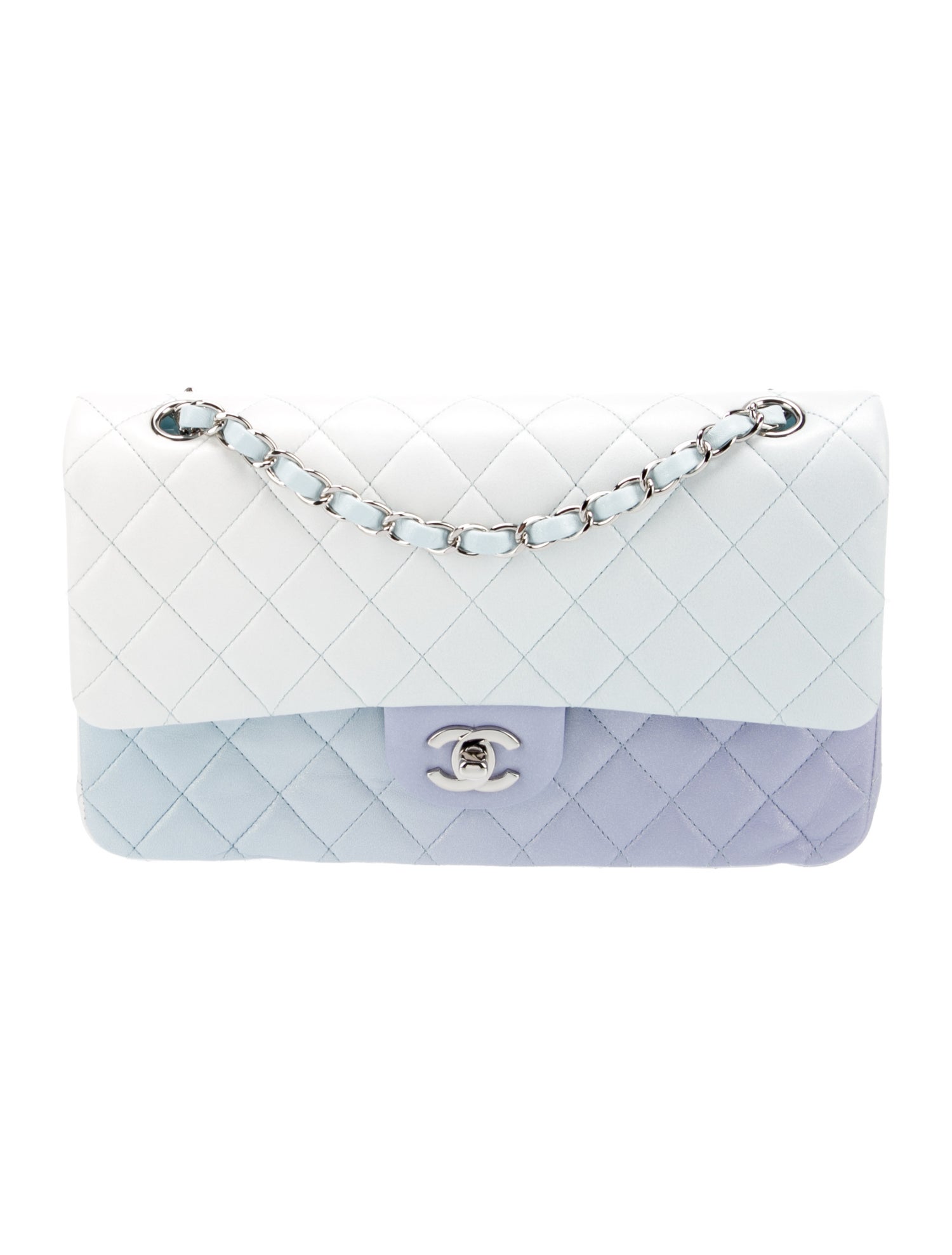 Chanel Medium Iridescent Ombré Classic Double Flap