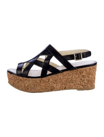 Chanel 2015 Interlocking CC Logo Slingback Sandals