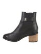 Chanel 2019 Interlocking CC Logo Chelsea Boots
