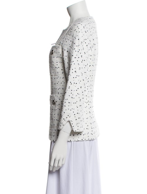 Chanel 2017 Polka Dot Print Evening Jacket