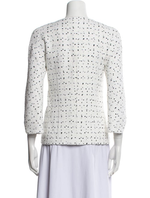 Chanel 2017 Polka Dot Print Evening Jacket