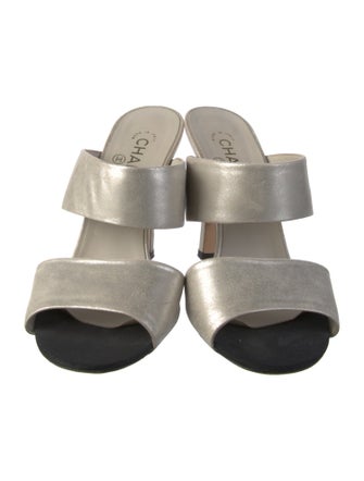 Chanel 2017 Interlocking CC Logo Slides