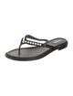 Chanel 2019 Interlocking CC Logo Flip Flops