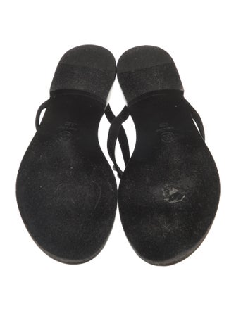 Chanel 2019 Interlocking CC Logo Flip Flops