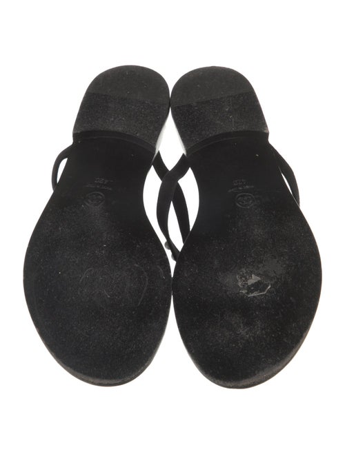 Chanel 2019 Interlocking CC Logo Flip Flops