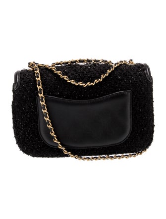Chanel Small Tweed Filigree Flap Bag