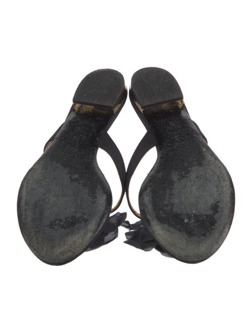 Chanel Interlocking CC Logo Canvas Slides