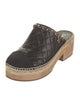 Chanel 2018 Interlocking CC Logo Mules