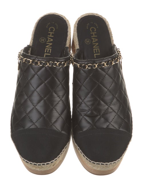 Chanel 2018 Interlocking CC Logo Mules