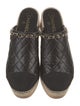 Chanel 2018 Interlocking CC Logo Mules