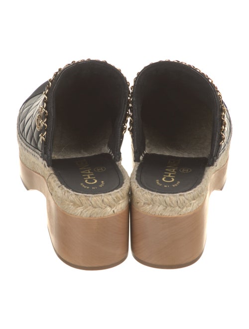 Chanel 2018 Interlocking CC Logo Mules