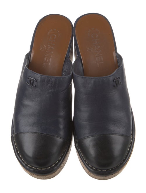 Chanel 2016 Interlocking CC Logo Mules