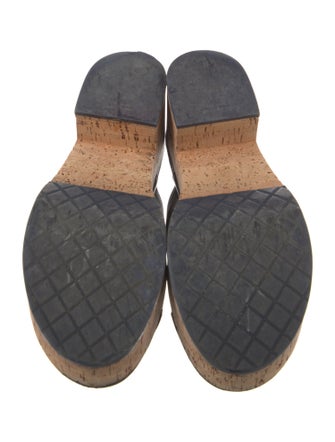 Chanel 2016 Interlocking CC Logo Mules