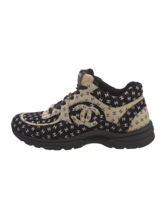Chanel 2022 Interlocking CC Logo Sneakers
